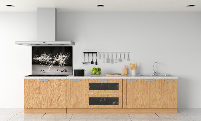 Crédence cuisine en verre trempé Graine de bouffi