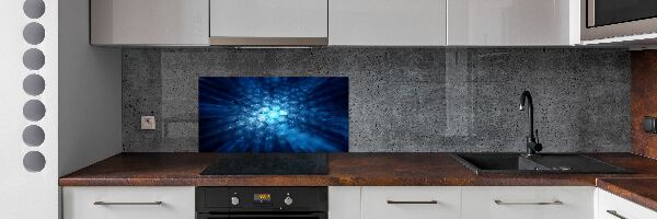 Crédence de cuisine en verre Cristaux