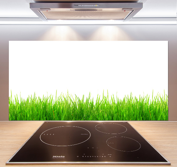 Crédence de cuisine en verre L'herbe