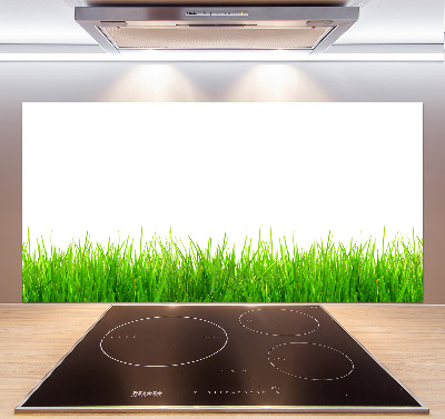 Crédence de cuisine en verre L'herbe