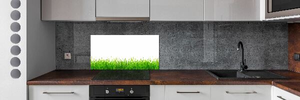 Crédence de cuisine en verre L'herbe
