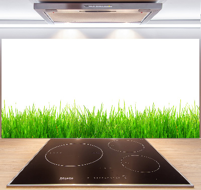 Crédence de cuisine en verre L'herbe