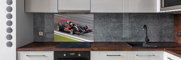 Crédence en verre avec motif Formule 1