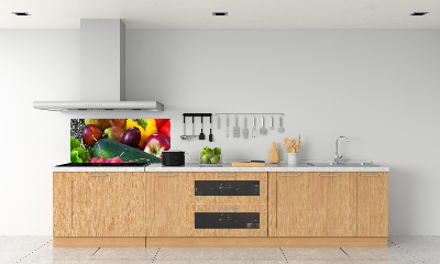 Crédence en verre trempé Fruits et légumes