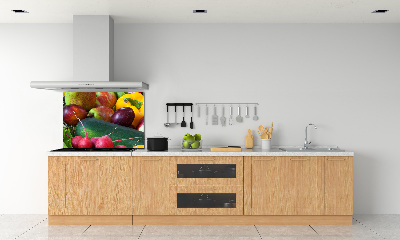 Crédence en verre trempé Fruits et légumes