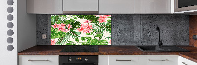 Crédence cuisine en verre Richesse des fleurs