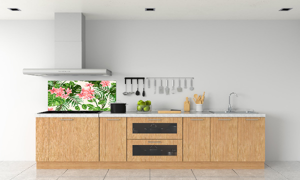 Crédence cuisine en verre Richesse des fleurs
