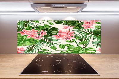 Crédence cuisine en verre Richesse des fleurs