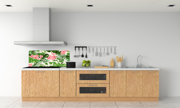 Crédence cuisine en verre Richesse des fleurs
