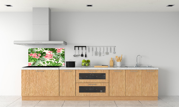 Crédence cuisine en verre Richesse des fleurs