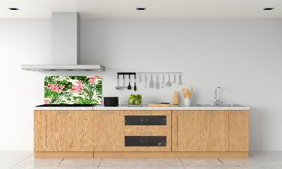 Crédence cuisine en verre Richesse des fleurs