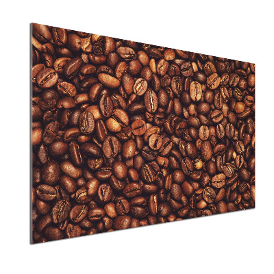 Crédence en verre Grains de café