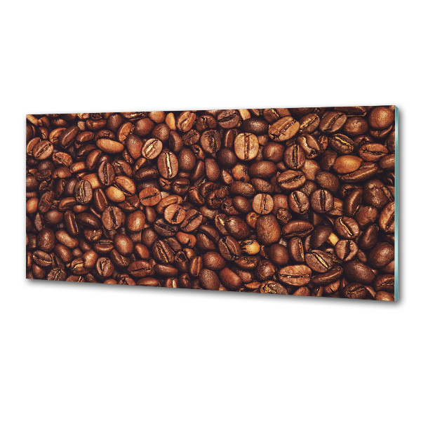 Crédence en verre Grains de café