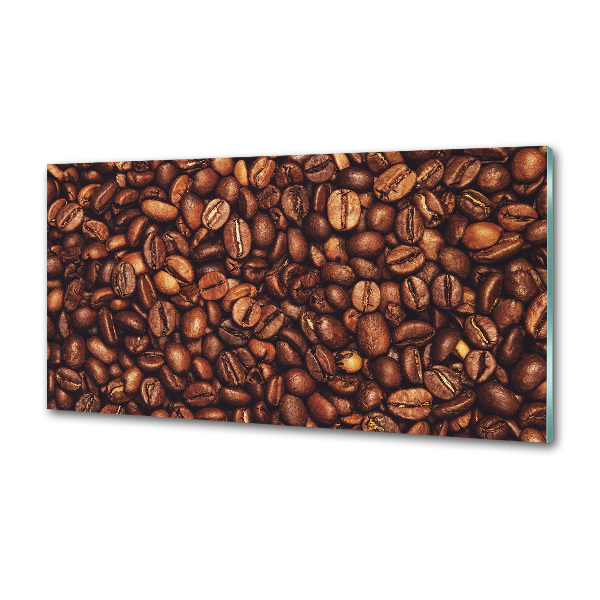 Crédence en verre Grains de café