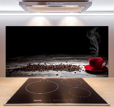 Crédence cuisine en verre Café aromatique