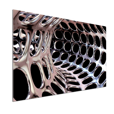 Crédence en verre avec motif Tunnel métallique
