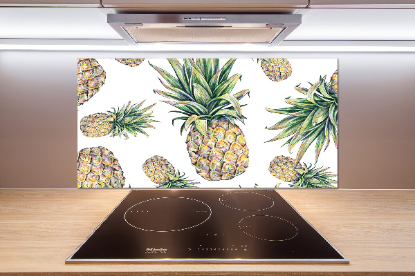 Crédence en verre Ananas
