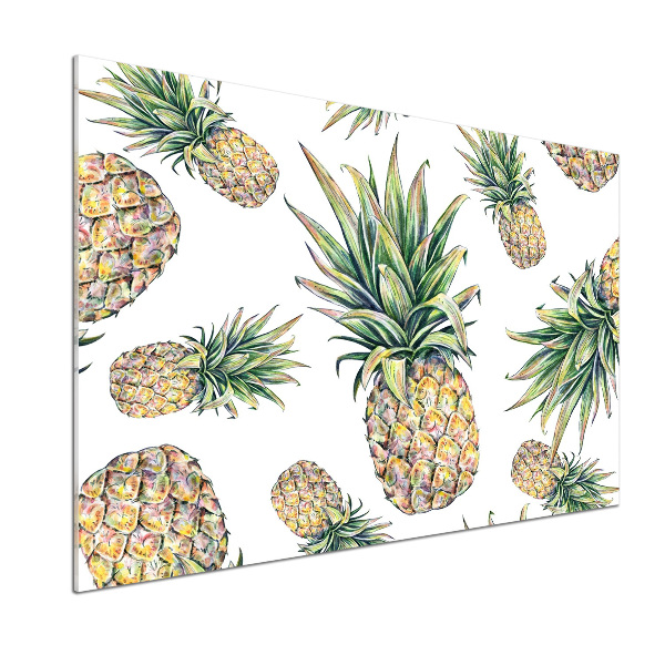 Crédence en verre Ananas