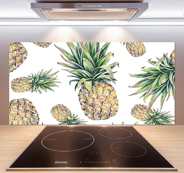 Crédence en verre Ananas