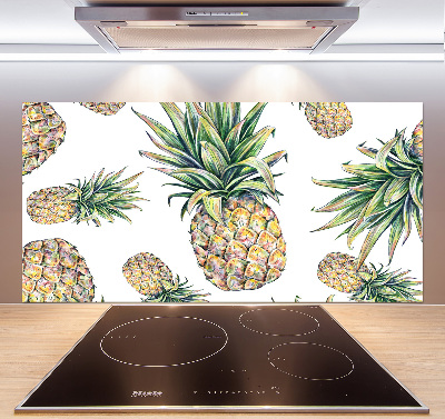 Crédence en verre Ananas