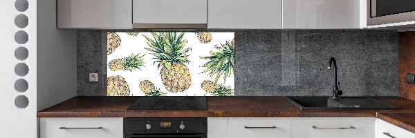 Crédence en verre Ananas