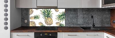 Crédence en verre Ananas