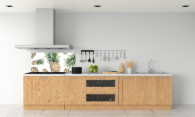 Crédence en verre Ananas