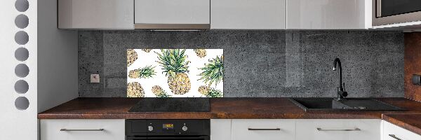 Crédence en verre Ananas