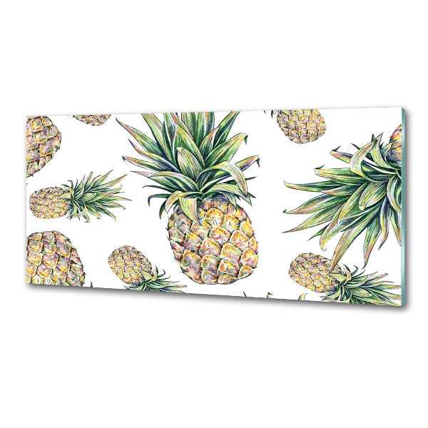 Crédence en verre Ananas