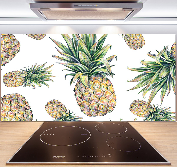 Crédence en verre Ananas