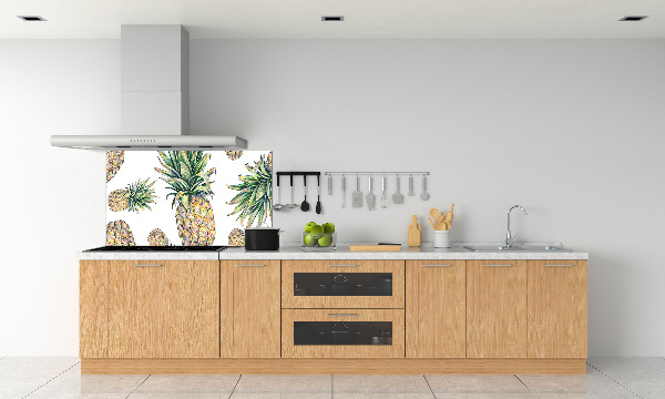 Crédence en verre Ananas
