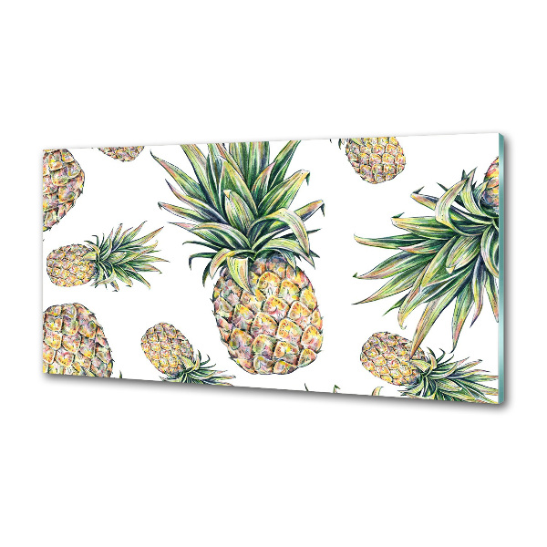 Crédence en verre Ananas