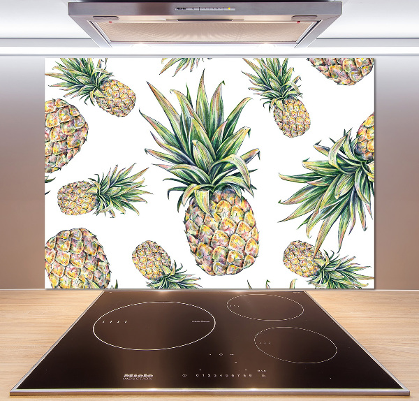 Crédence en verre Ananas