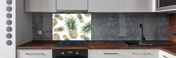 Crédence en verre Ananas