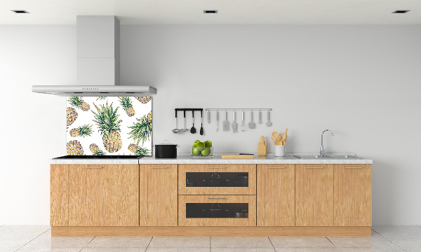 Crédence en verre Ananas