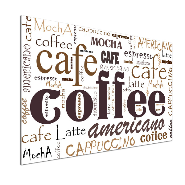 Panneaux de cuisine Café