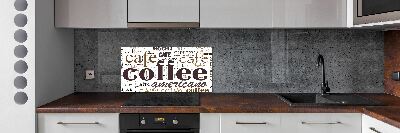 Panneaux de cuisine Café