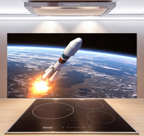 Panneau pour cuisine Fusée spatiale