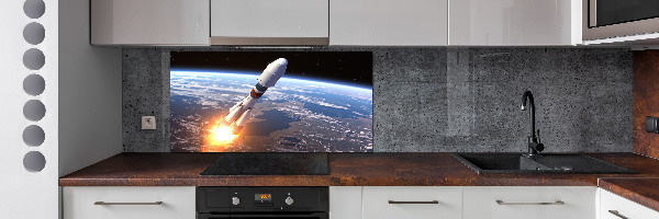 Panneau pour cuisine Fusée spatiale