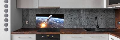 Panneau pour cuisine Fusée spatiale