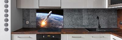 Panneau pour cuisine Fusée spatiale