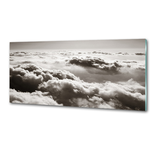 Crédence en verre trempé Vue des nuages à partir d'un oiseau