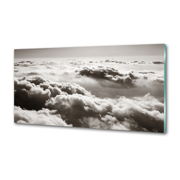 Crédence en verre trempé Vue des nuages à partir d'un oiseau