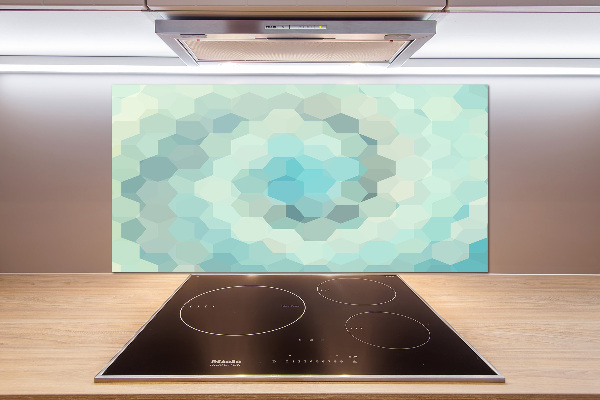 Crédence en verre avec motif Fond d'abstraction