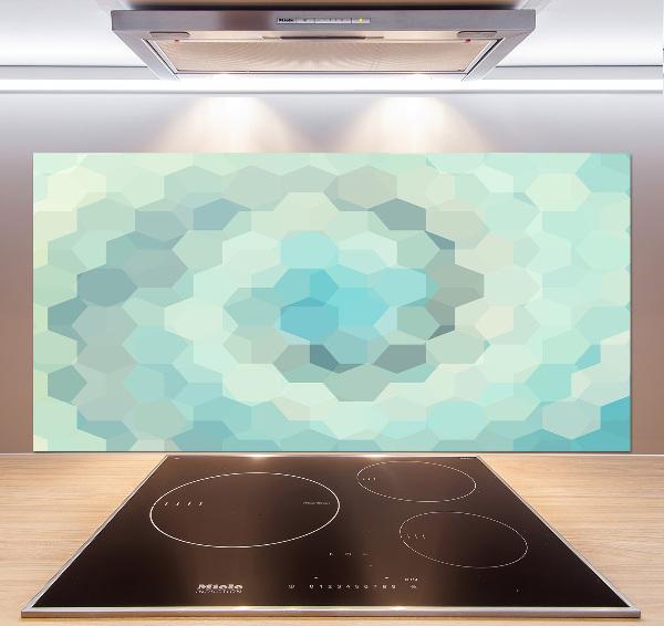 Crédence en verre avec motif Fond d'abstraction