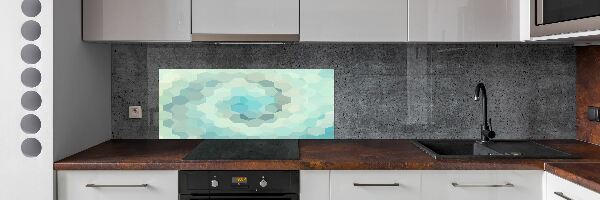 Crédence en verre avec motif Fond d'abstraction