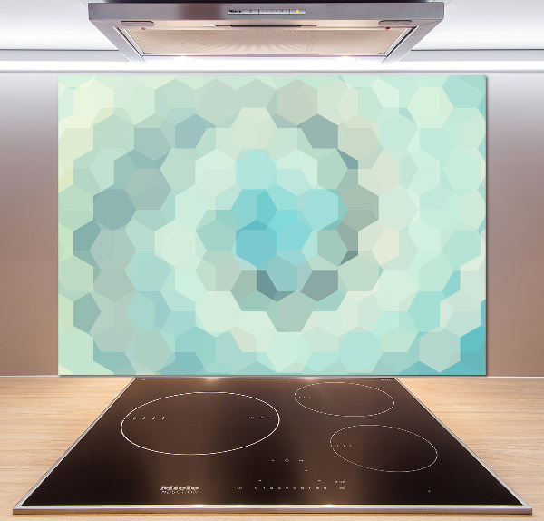 Crédence en verre avec motif Fond d'abstraction