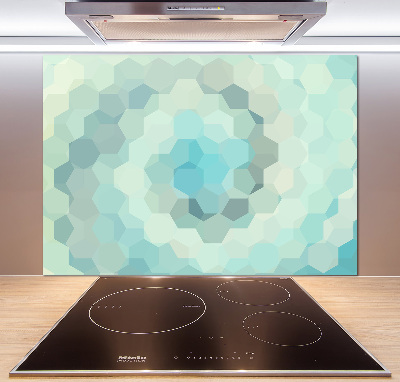 Crédence en verre avec motif Fond d'abstraction