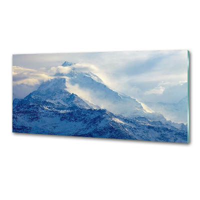 Verre pour crédence Sommet de montagne