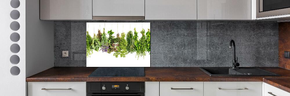 Crédence de cuisine en verre Herbes sur ficelle